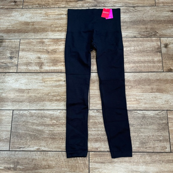 Spanx Look at Me Now High-Waisted Seamless Leggings Size 1X NWT! Black Pants - Picture 3 of 16